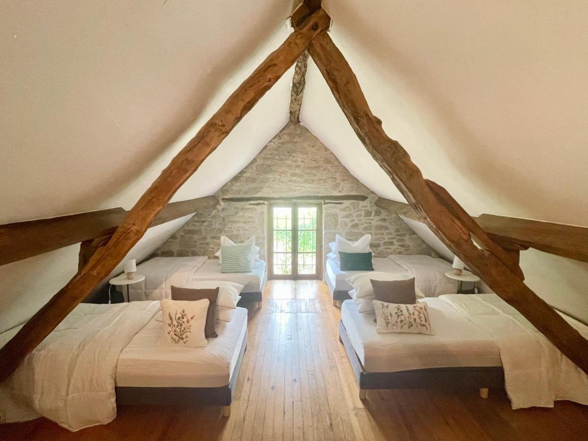Domaine Du Bonheur En Pierre Avec Piscine, Proche Sarlat Villa Carlux Ngoại thất bức ảnh